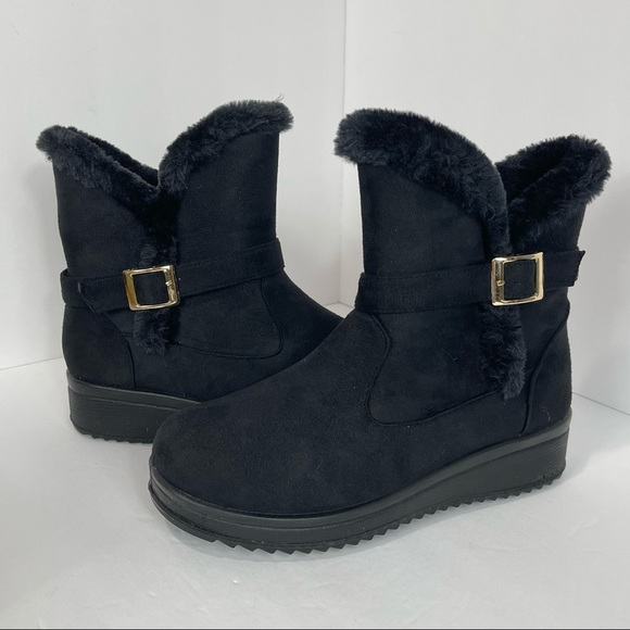 Patrizia By Spring Step Campi Black Boots Size 8 - Picture 4 of 12